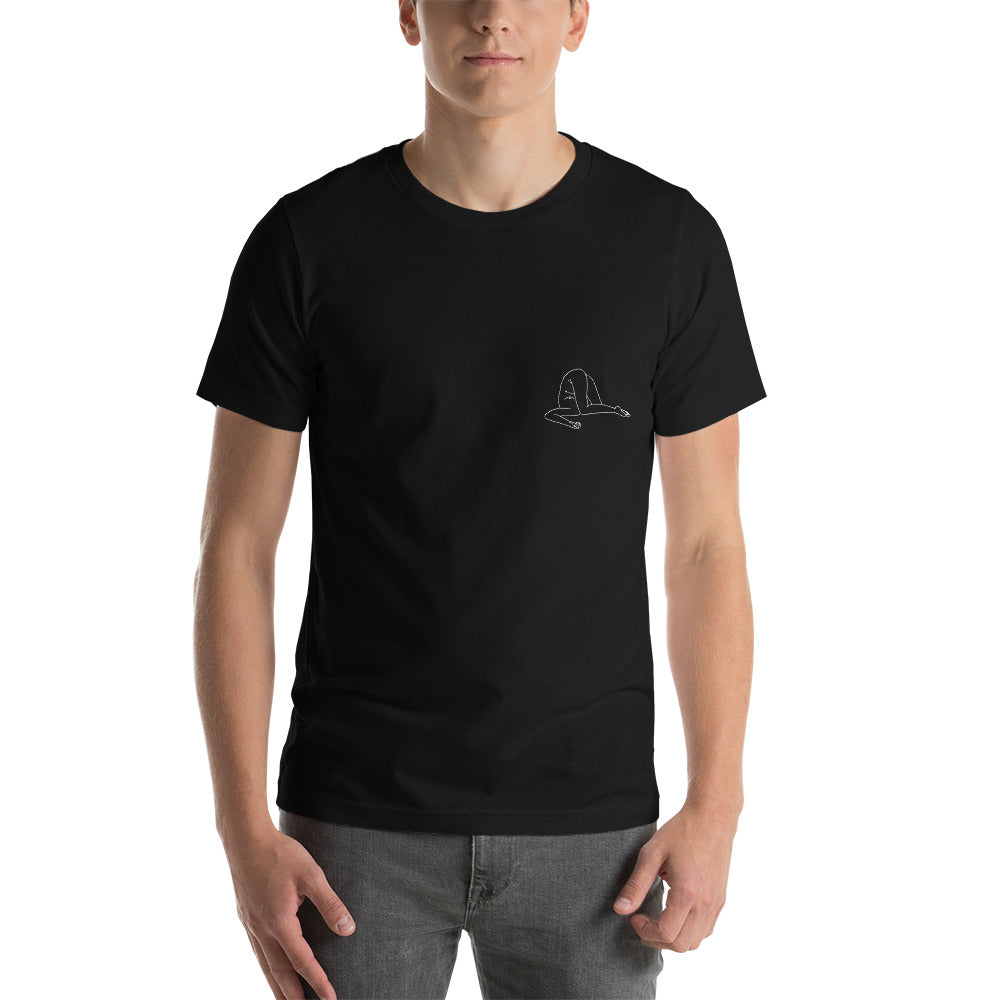 Lundi T-Shirt - Black - White