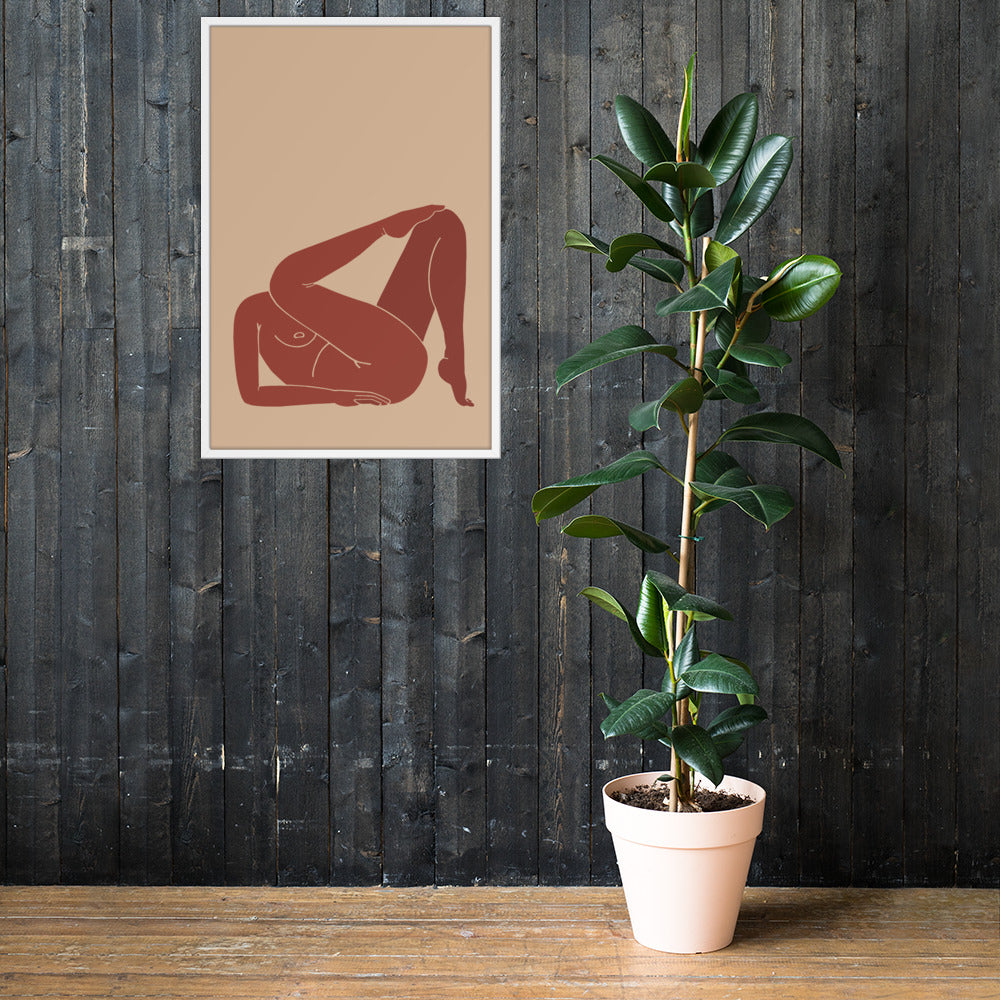 ''Vendredi'' Framed poster