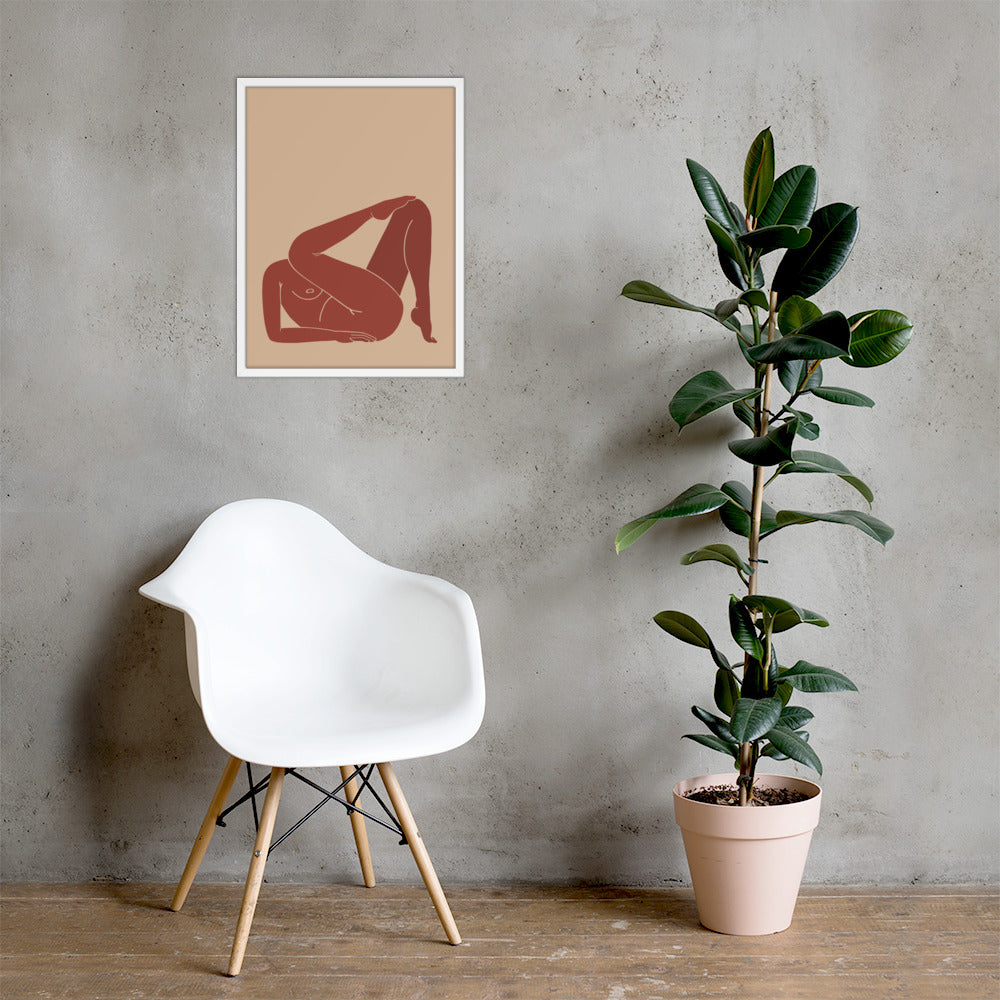 ''Vendredi'' Framed poster